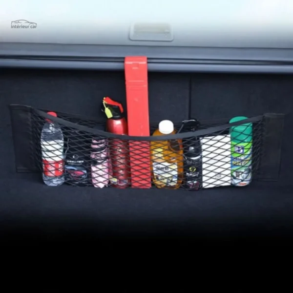 Accessoire voiture pratique pour rangement efficace en coffre