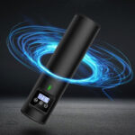 Gonfleur électrique portable pour véhicules légers