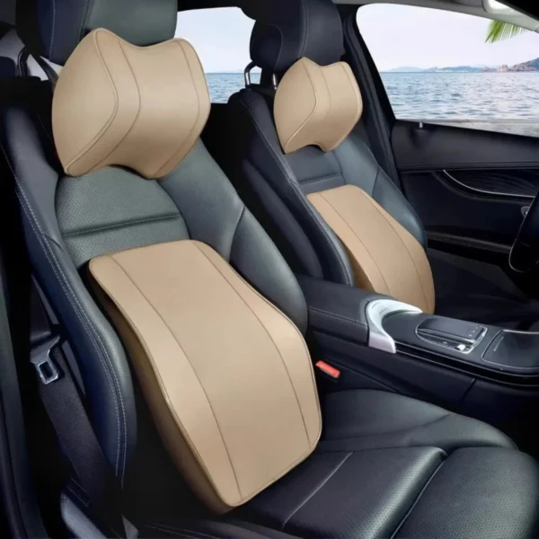 Coussin ergonomique pour soutien lombaire en voiture