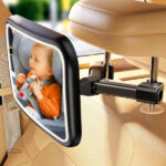 Miroir de voiture pour bébés, design pratique et utile