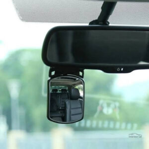 Miroir arrière pour voiture, vue sur l'enfant en sécurité