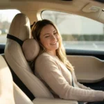 Oreiller auto élégant, design ergonomique