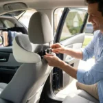 Oreiller voiture pour enfant, soutien latéral en voyage