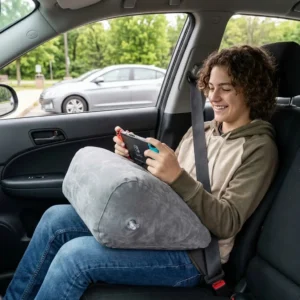 Oreiller voiture gonflable, confort en déplacement