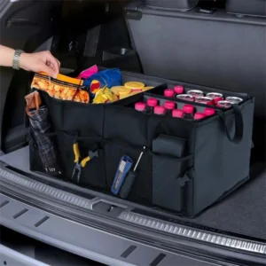 Rangement coffre voiture pratique et compact