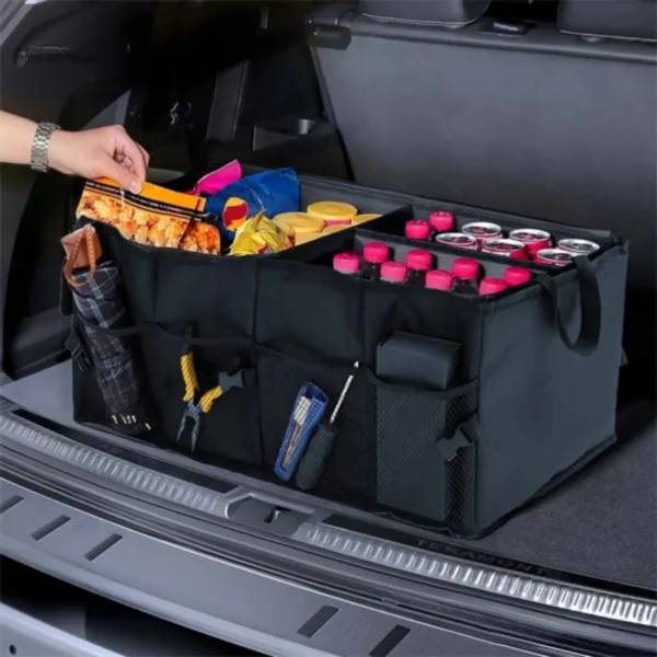 Rangement coffre voiture pratique et compact