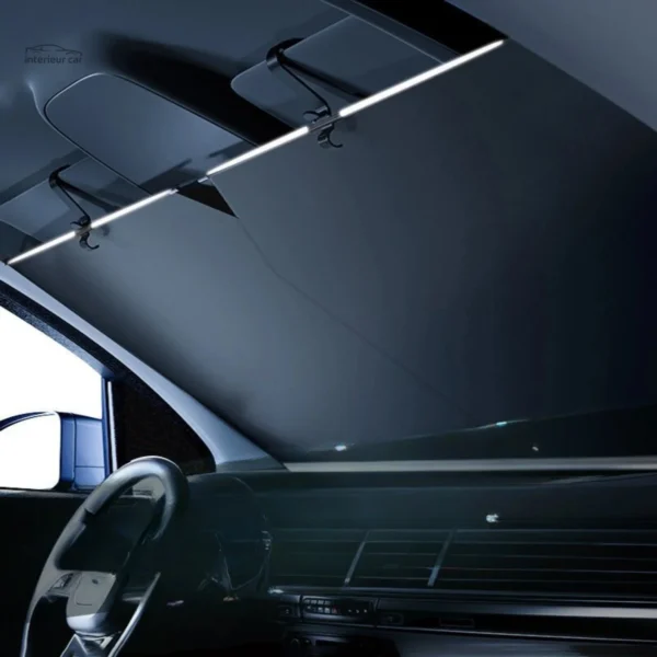 Pare Soleil Rétractable Voiture CoolGuard™ pour protection solaire