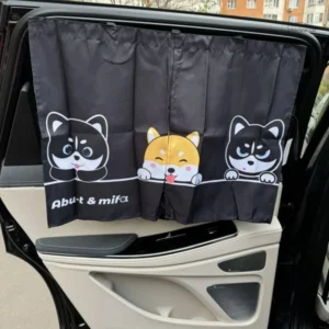 Accessoire de voiture bébé, pare soleil rigolo avec animaux