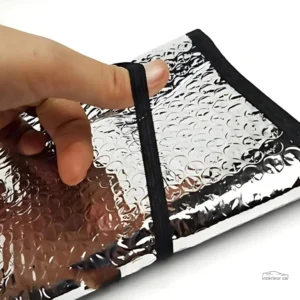 Écran pare-soleil avant aluminium pour confort intérieur