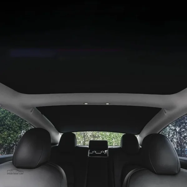 Accessoire pare soleil toit Tesla, facile à installer