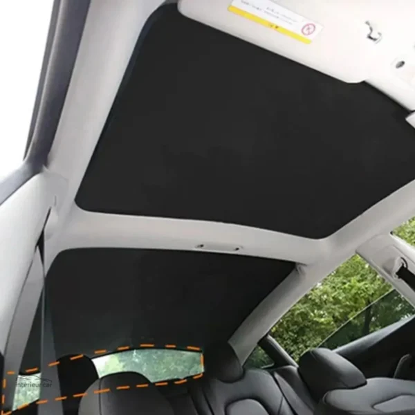 ShadeX™ pare soleil pour voiture, design adapté Tesla