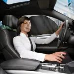 Pare soleil ventouse pour bébé en voiture