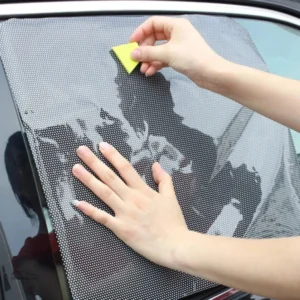 Pare soleil voiture électrostatique efficace et facile à installer