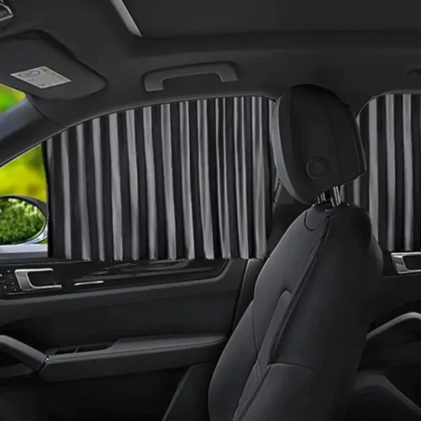 Rideaux pare soleil pour vitres de voiture, réduction de la chaleur