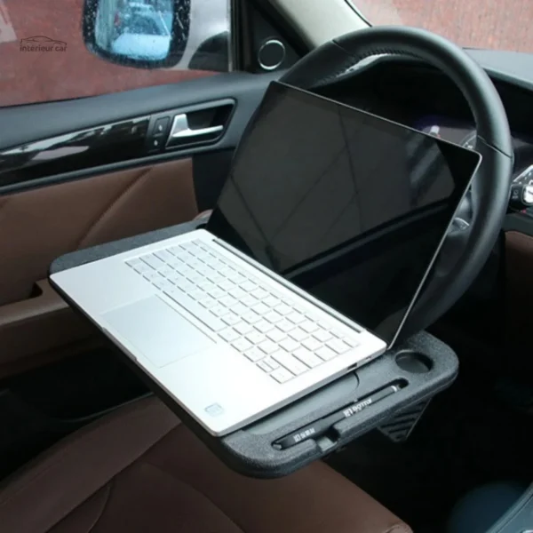 Table pliante pour snacks en voiture et trajets