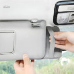 Accessoire automobile pour rangement sécurisé des documents