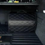 Accessoire de rangement automobile noir moderne