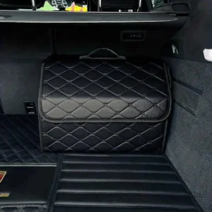 Accessoire de rangement automobile noir moderne