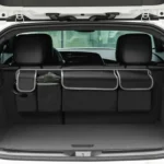 Rangement efficace pour coffre de voiture avec 4 compartiments
