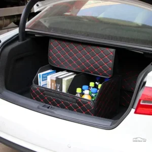 Solution de rangement automobile RedVault™ en rouge et noir