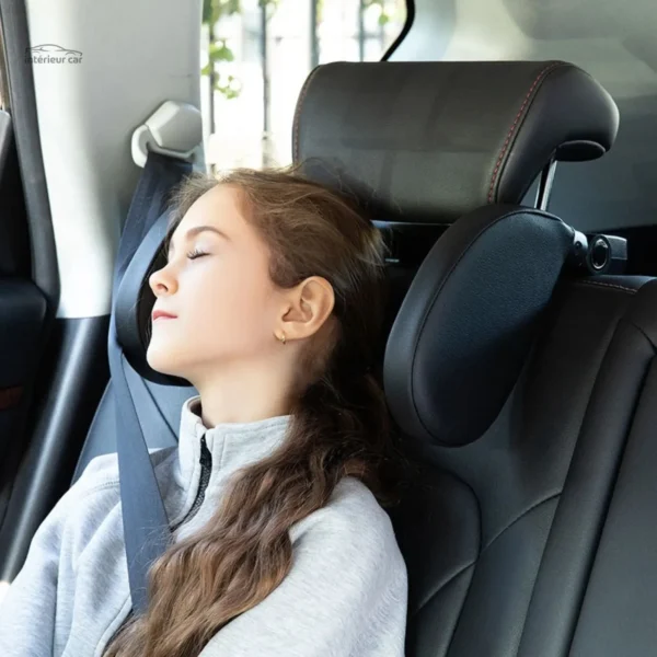 Support de tête pratique pour voyages en voiture DriveX™
