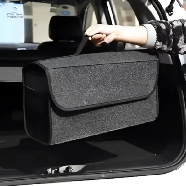 Sac de rangement voiture, design pliable et fonctionnel