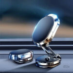 Support magnétique pour smartphone en voiture, installation facile