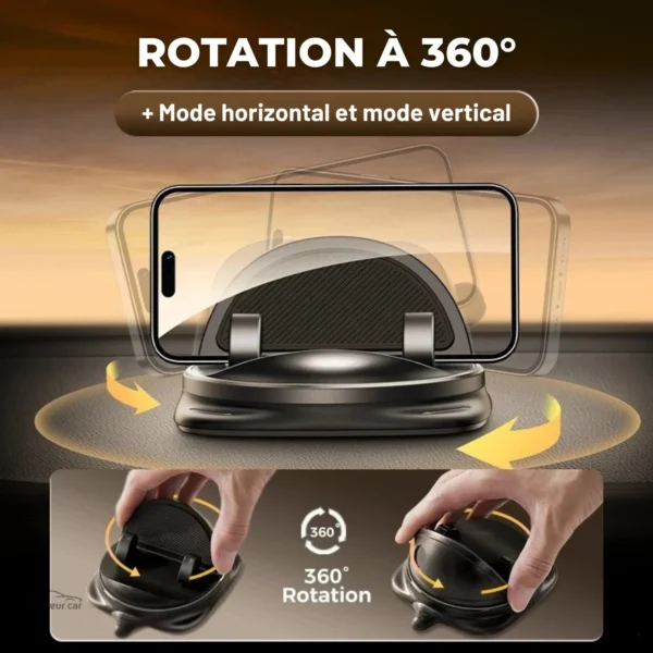 Accessoire voiture pratique pour maintenir votre téléphone