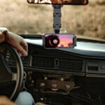 Support ergonomique pour téléphone en voiture, facile à installer