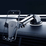 Support mobile avec fixation optimale pour tableau de bord