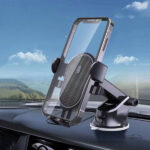 Fixation pratique et ajustable pour appareils mobiles en voiture