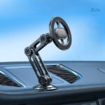 Support automobile pour téléphone, design compact et fonctionnel